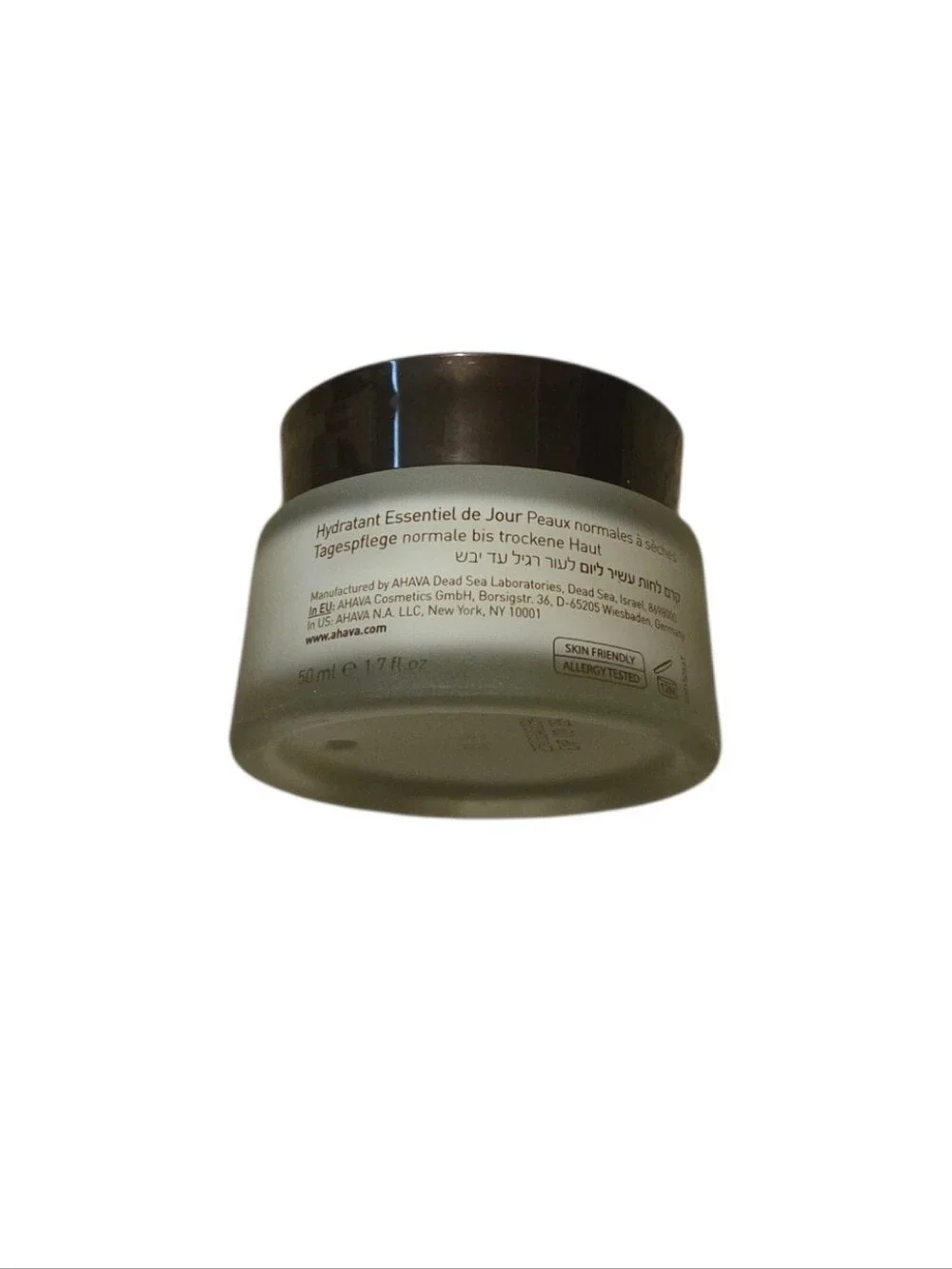 AHAVA Time To Hydrate Essential Day Moisturizer Normal to Dry Skin 1.7oz